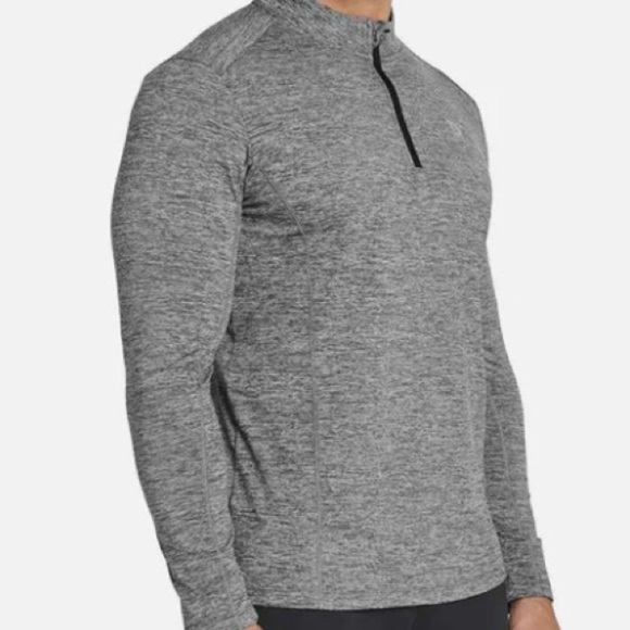 🌈 6/$60, Baleaf Laureate Thermal, Mock Neck, Grey, Large - Picture 1 of 11